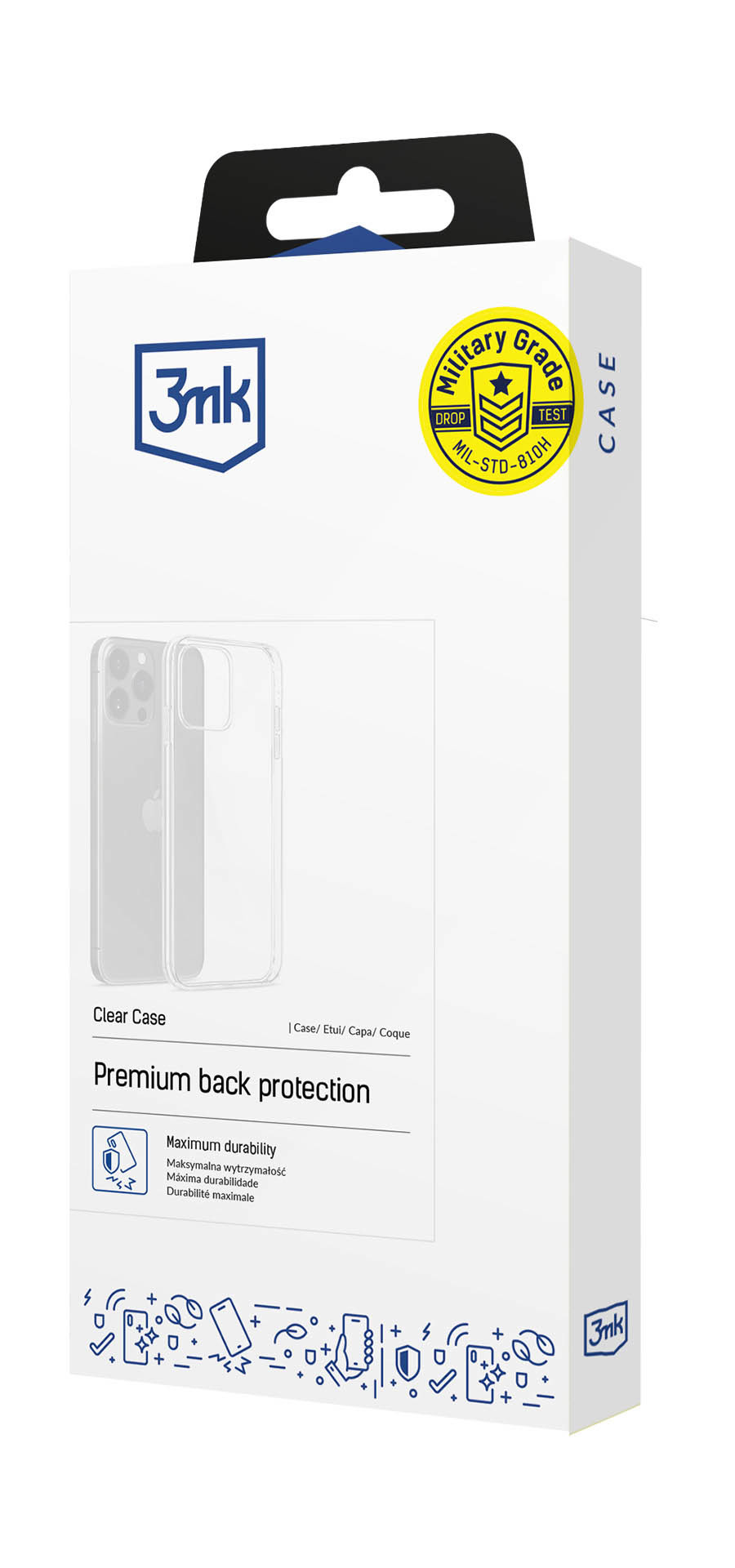 3mk ochranný kryt Clear Case pro Motorola Moto Edge 60/ 60 Fusion6 