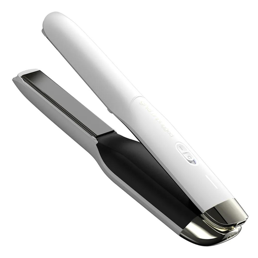GHD Unplugged žehlička na vlasy,  bezdrátová,  USB-C,  automatické vypnutí,  bílá0 