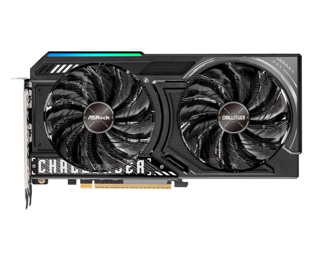 ASRock VGA AMD Radeon RX 9060 XT Challenger 8GB OC, RX 9060 XT, 8GB GDDR6, 2xDP, 1xHDMI0 