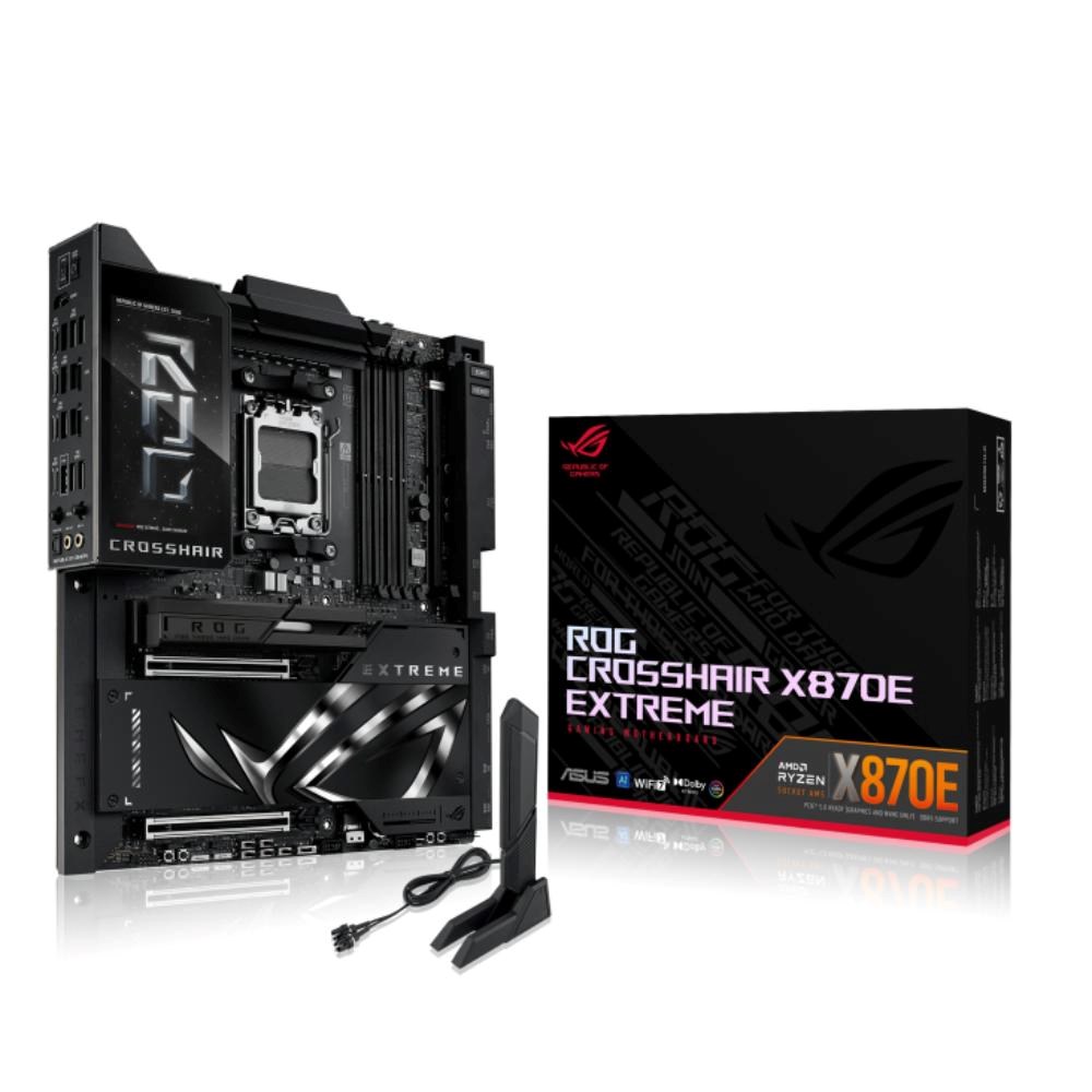 ASUS MB Sc AM5 ROG CROSSHAIR X870E EXTREME, AMD X870, 4xDDR5, 1xHDMI, 2xThunderbolt, WiFi, E-ATX0 