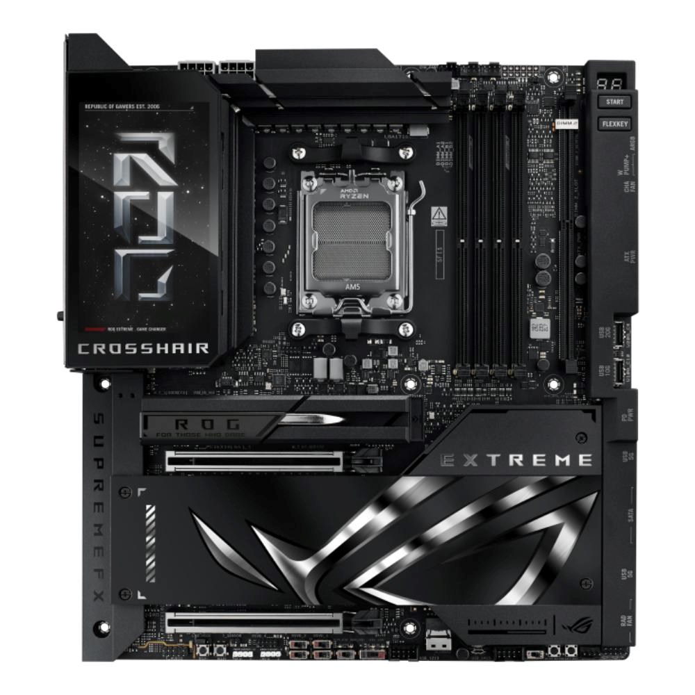ASUS MB Sc AM5 ROG CROSSHAIR X870E EXTREME, AMD X870, 4xDDR5, 1xHDMI, 2xThunderbolt, WiFi, E-ATX1 