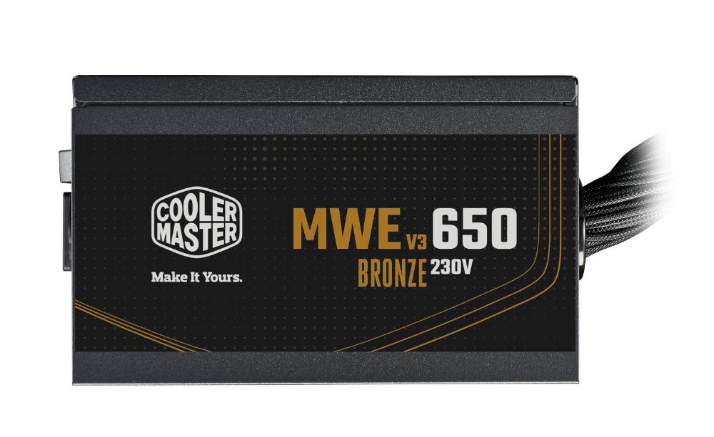 Cooler Master zdroj MWE Bronze 650W V3,  120mm,  80+ Bronze1 