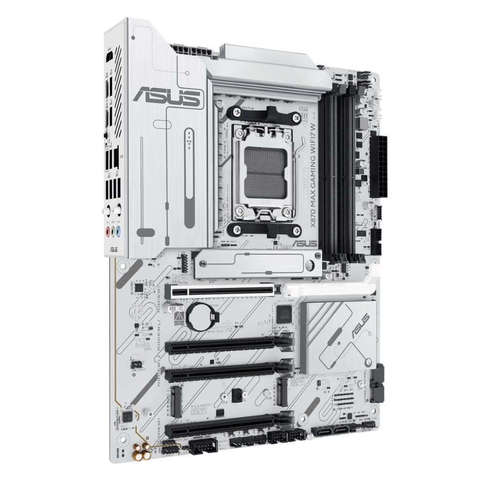 ASUS MB Sc AM5 X870 MAX GAMING WIFI7 W,  AMD X870,  4xDDR5,  2xUSB4,  1xHDMI,  WiFi0 