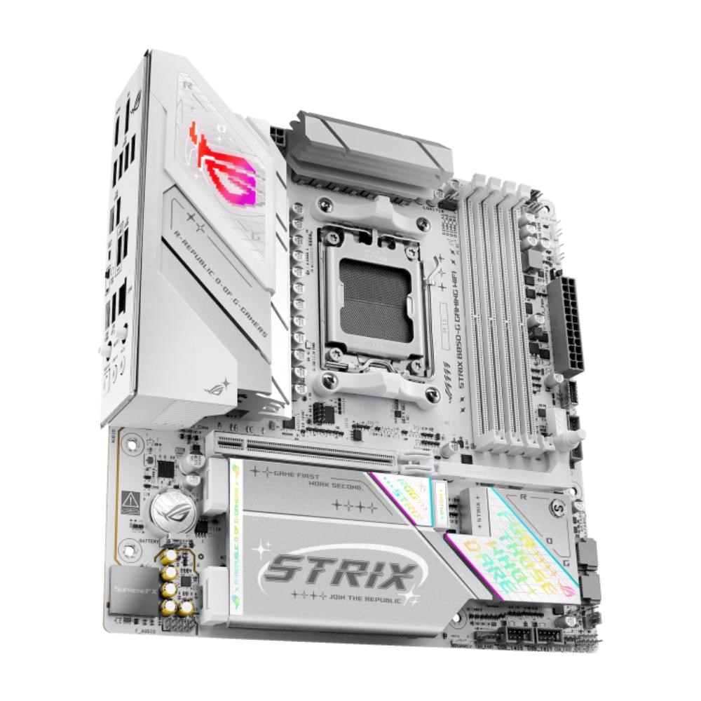 ASUS MB Sc AM5 ROG STRIX B850-G GAMING WIFI,  AMD B850,  4xDDR5,  1xDP,  1xHDMI,  WiFi,  mATX1 