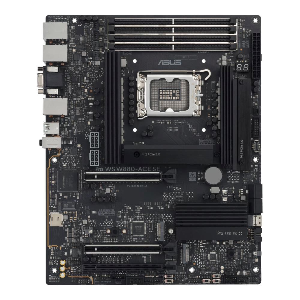 ASUS MB PRO WS W880-ACE SE,  Intel W880,  4xDDR5,  1xThunderbolt,  1xHDMI,  1xVGA0 