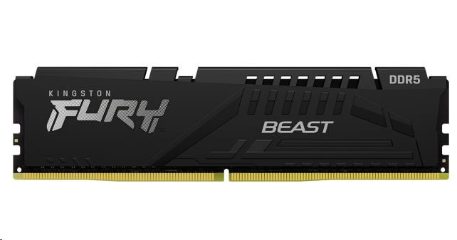 Kingston FURY Beast EXPO/ DDR5/ 32GB/ 5200MHz/ CL40/ 1x32GB/ Black