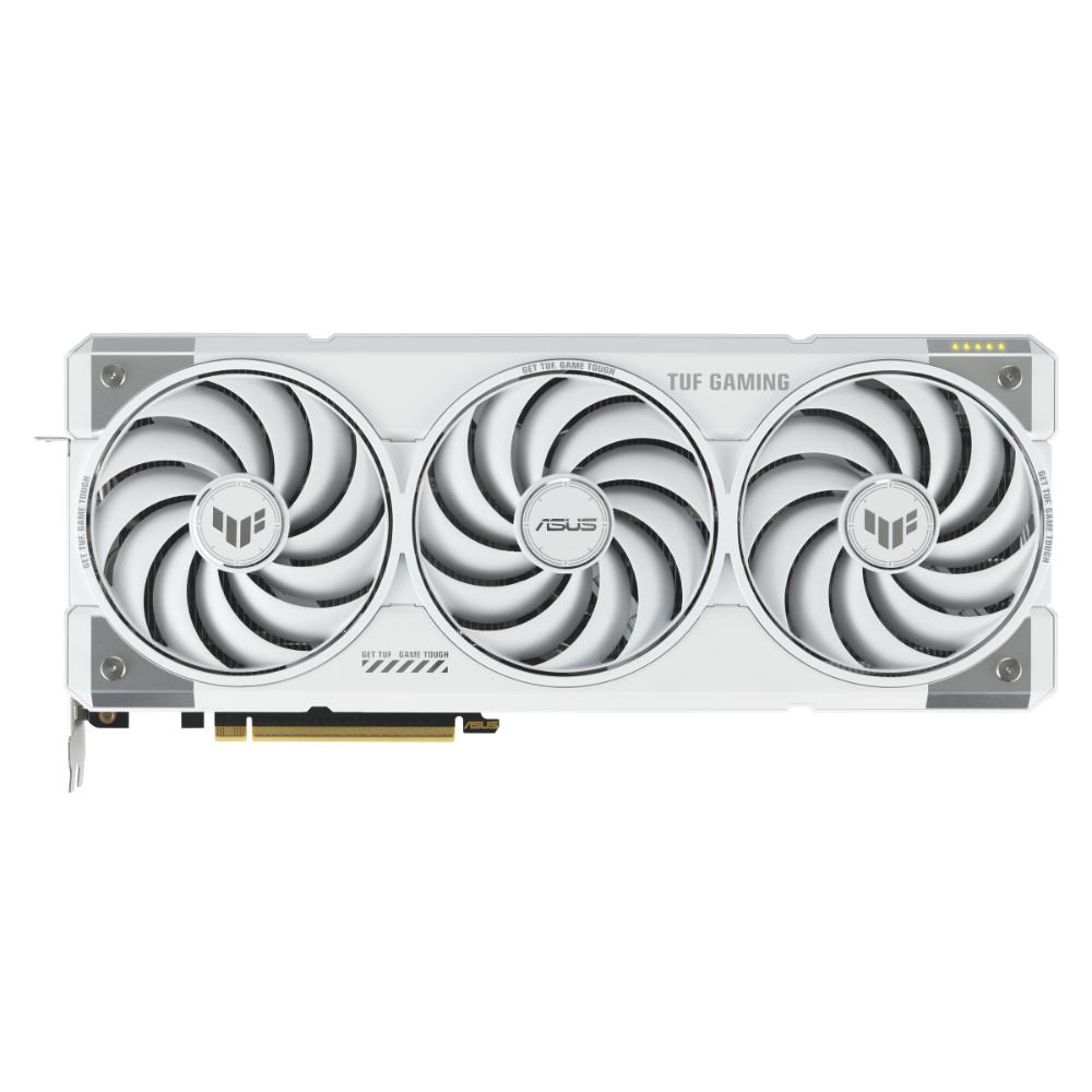 ASUS VGA NVIDIA GeForce RTX 5070 Ti TUF GAMING 16GB OC WHITE,  16GB GDDR7,  3xDP,  2xHDMI3 