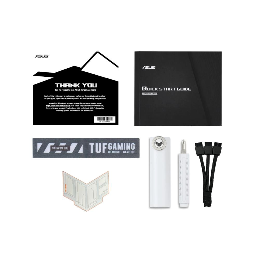 ASUS VGA NVIDIA GeForce RTX 5070 Ti TUF GAMING 16GB OC WHITE,  16GB GDDR7,  3xDP,  2xHDMI8 