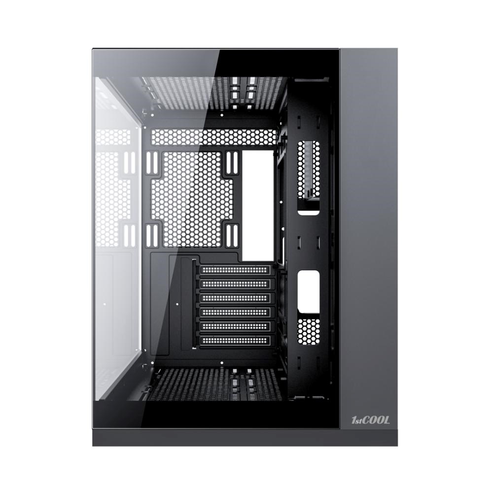 1stCOOL skříň DREAMER,  Mid Tower,  AU,  USB 3.0,  USB-C,  3x 120mm ARGB Fan,  černá1 