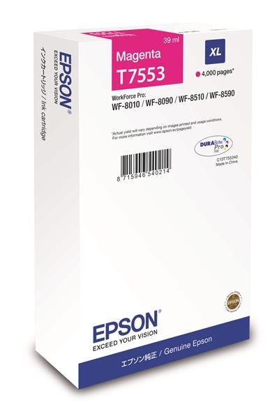 EPSON Ink bar WF-8xxx Series Ink Cartridge XL Magenta - (4.000 str.) (39 ml)0 