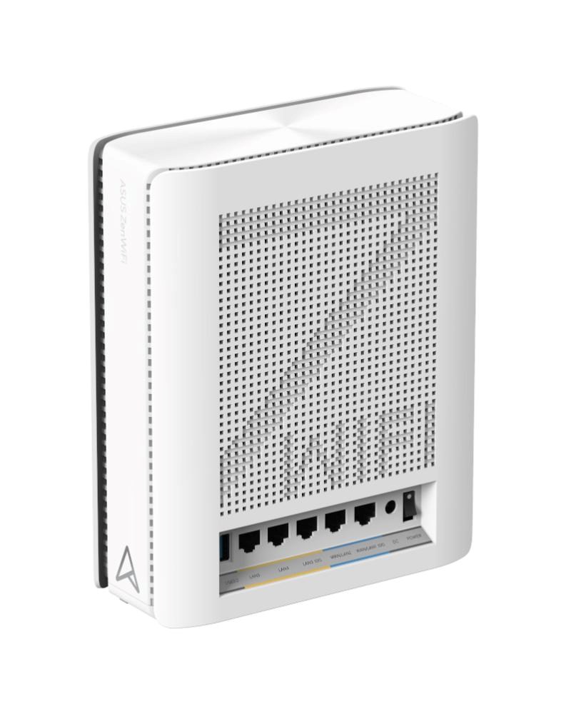 ASUS ZenWifi BQ16 3-pack,  WiFi7 Extendable Router,  AiMesh,  2x WAN/ LAN,  3x LAN,  1x USB 3.05 