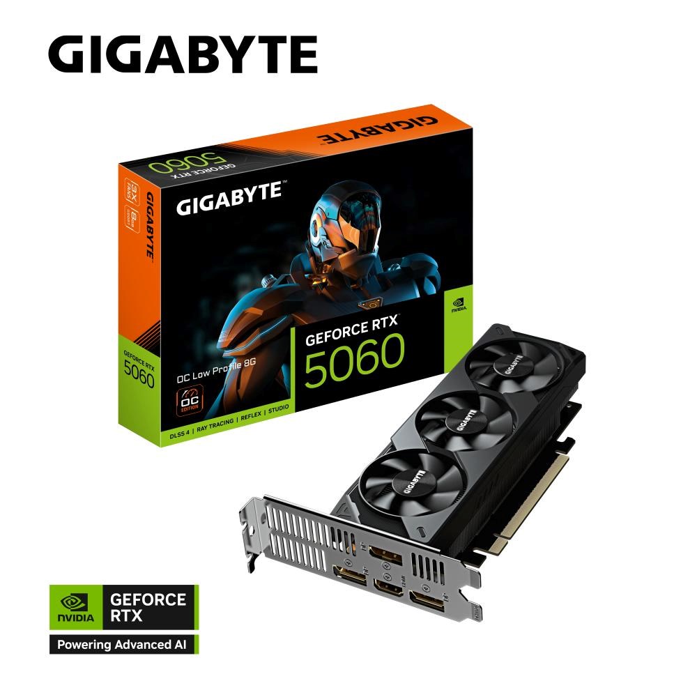 GIGABYTE GeForce RTX 5060 Low Profile/ OC/ 8GB/ GDDR7