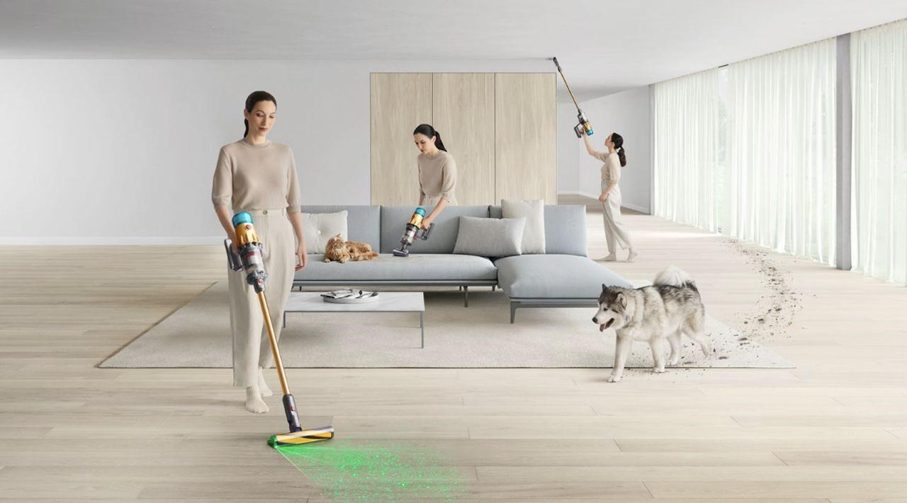 Dyson V12 Detect Slim Absolute 2023 Gold4 
