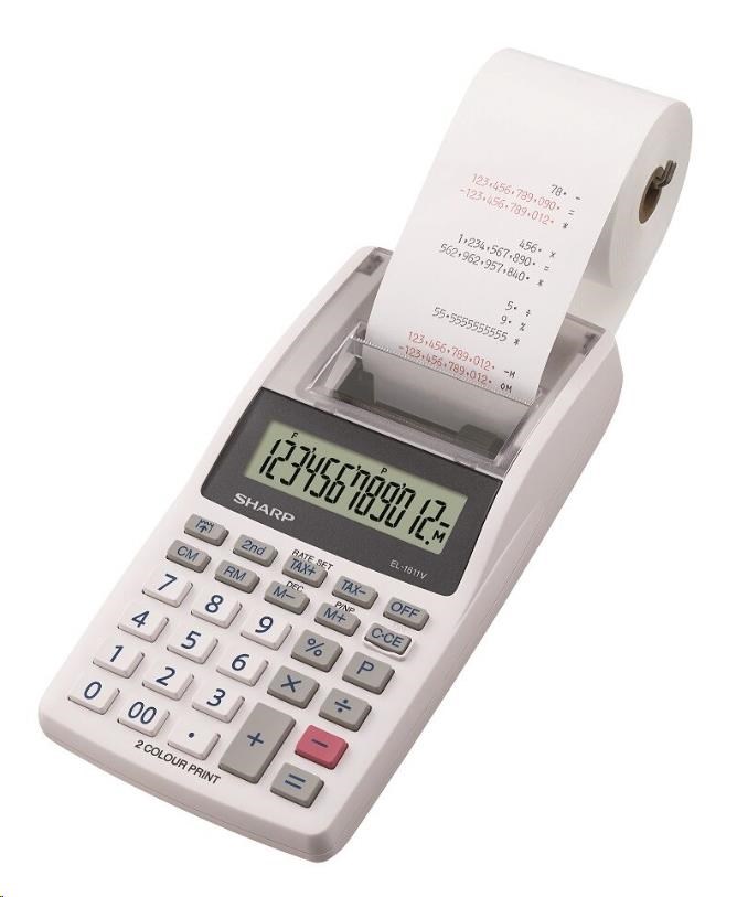 SHARP - Tiskový kalkulátor SH-EL1611V bez adaptéru0 