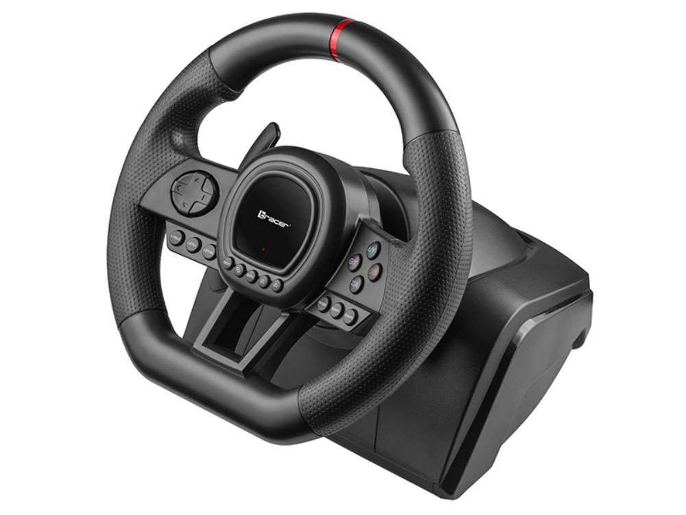 TRACER Volant SimRacer 6v1,  Volant,  Pedály,  Manuální převodovka,  černá5 