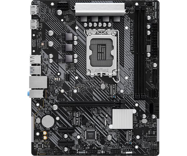 ASRock MB Sc LGA1700 B760M-H2/ M.2,  Intel B760,  2xDDR5,  2xHDMI,  mATX1 