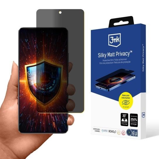 3mk ochranná folie Silky Matt Privacy pro Realme GT 7T0 