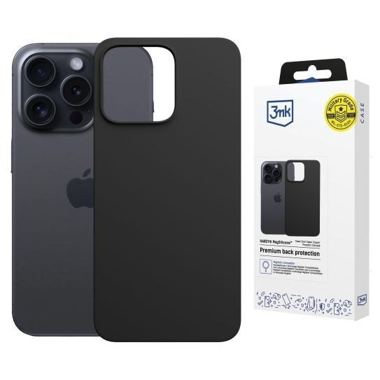 3mk Hardy MagSilicone pro Apple iPhone 16 Pro Max Graphite