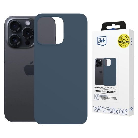 3mk Hardy MagSilicone pro Apple iPhone 15 Pro Max Royal Blue