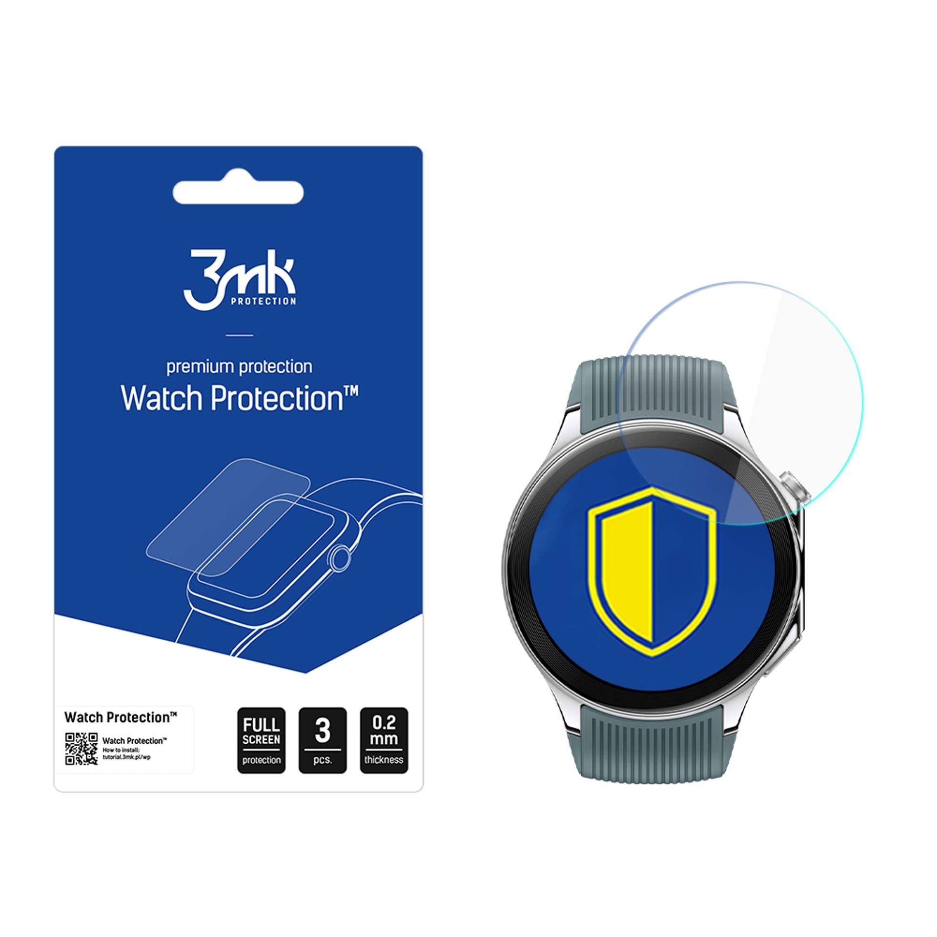 3mk ochranná folie Watch Protection ARC pro OnePlus Watch 20 