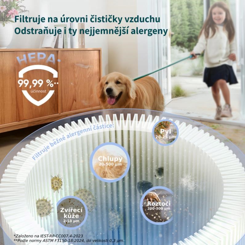 Levoit LVAC-300 Plus 6v1 Aku Turbo Cyclone černý4 