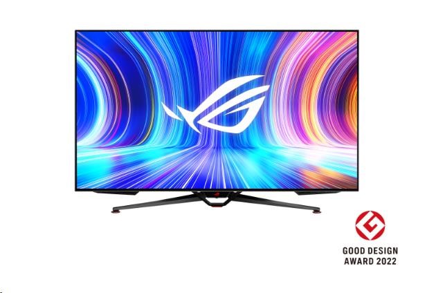 BAZAR - ASUS LCD 47.5" PG48UQ 3840x2160 ROG Swift OLED GAMING 4K,  OLED,  450cs,  138Hz,  0.1ms,  repro 10W,  HDMI DP USB vesa
