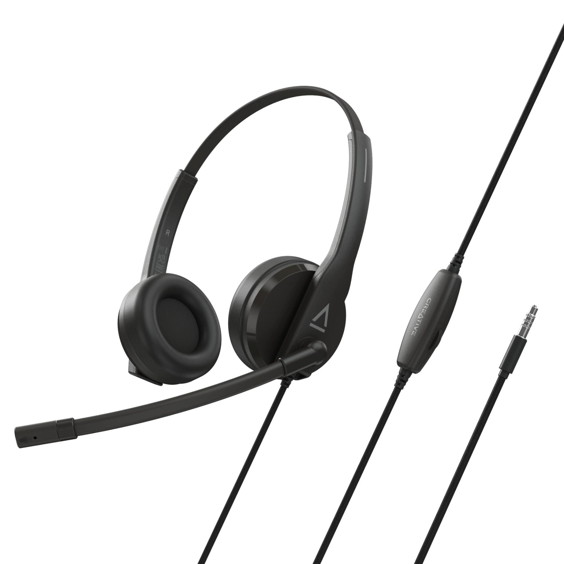 Creative HS-230/ Jack/ čierna