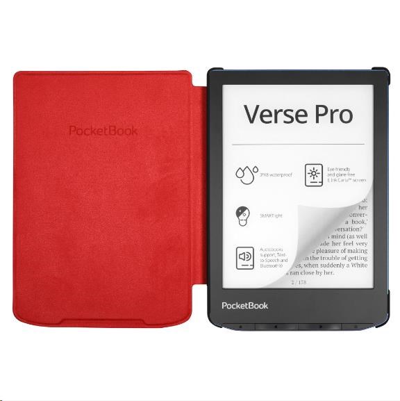 POCKETBOOK pouzdro pro Verse,  Verse PRO,  Verse PRO Color,  červené5 