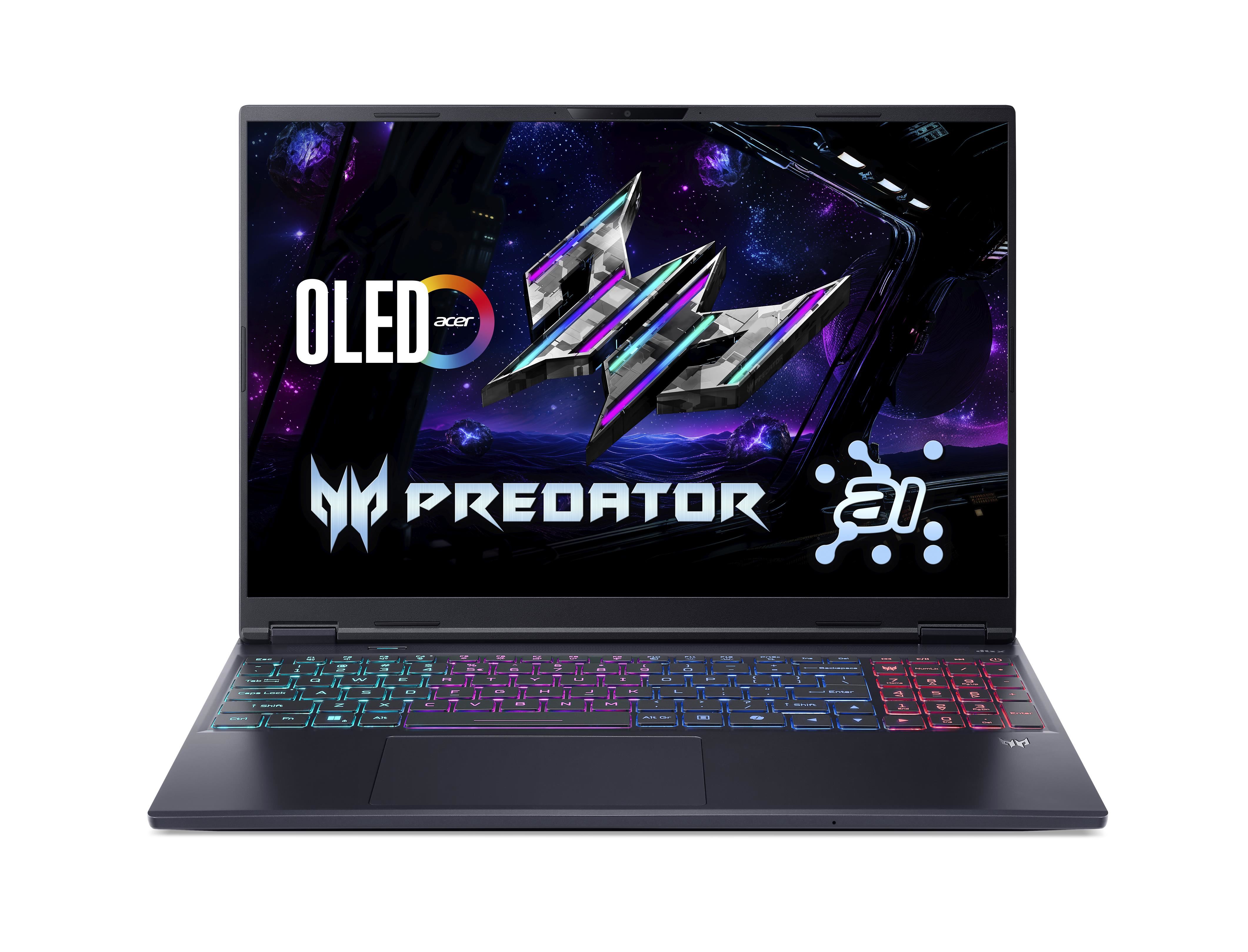 ACER NTB Predator Helios Neo 16S AI (PHN16S-71-90BU), Ultra9-275HX, 16"WQXGA, 32GB, 1TB SSD, RTX 5060, W11H, Black