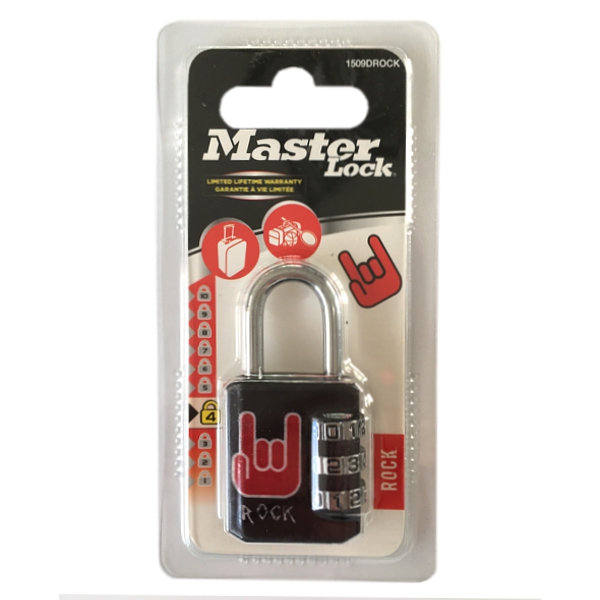 Master Lock Kombinační visací zámek 1509EURDROCK - 30mm1 