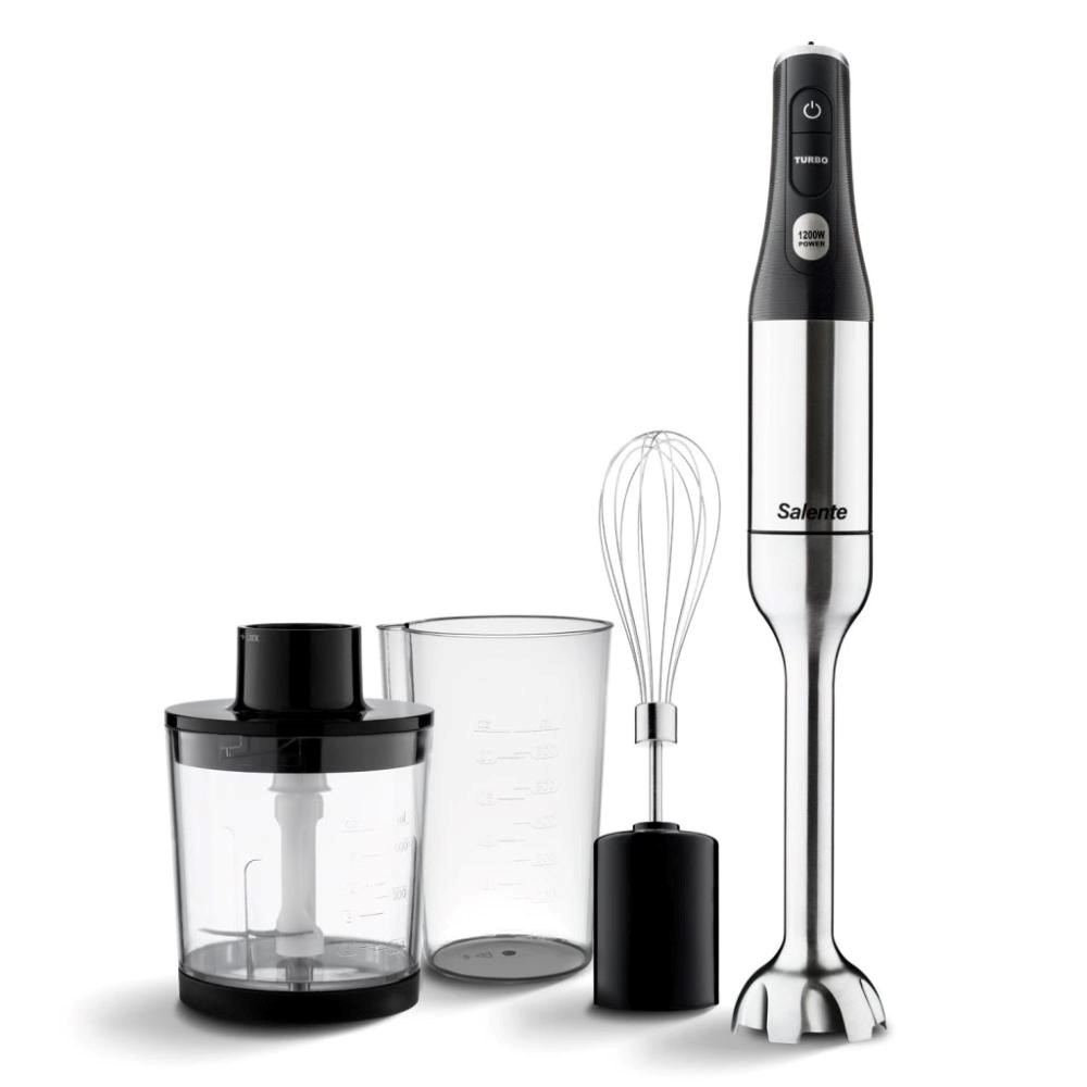 SALENTE Mixxo multifunkční tyčový mixér 3v1,  1200 W,  nerez,  černá0 