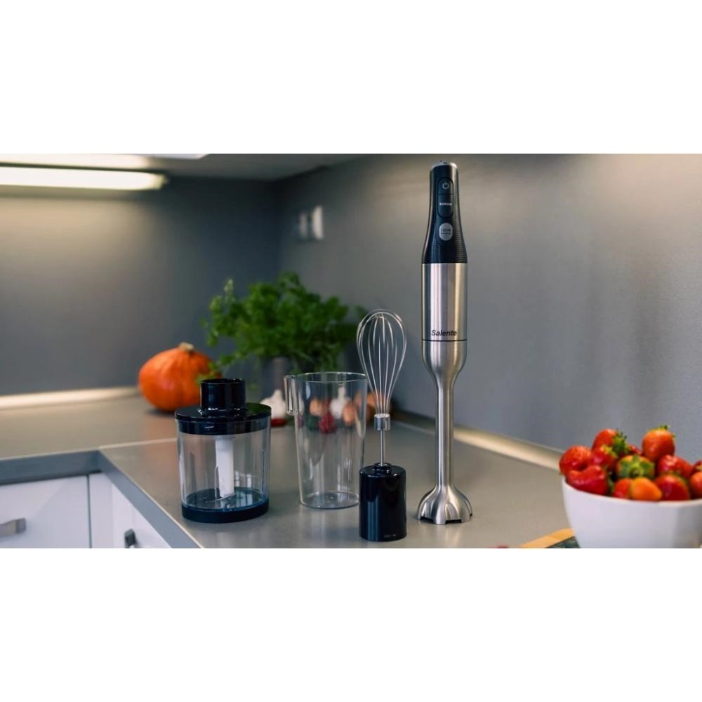 SALENTE Mixxo multifunkční tyčový mixér 3v1,  1200 W,  nerez,  černá9 