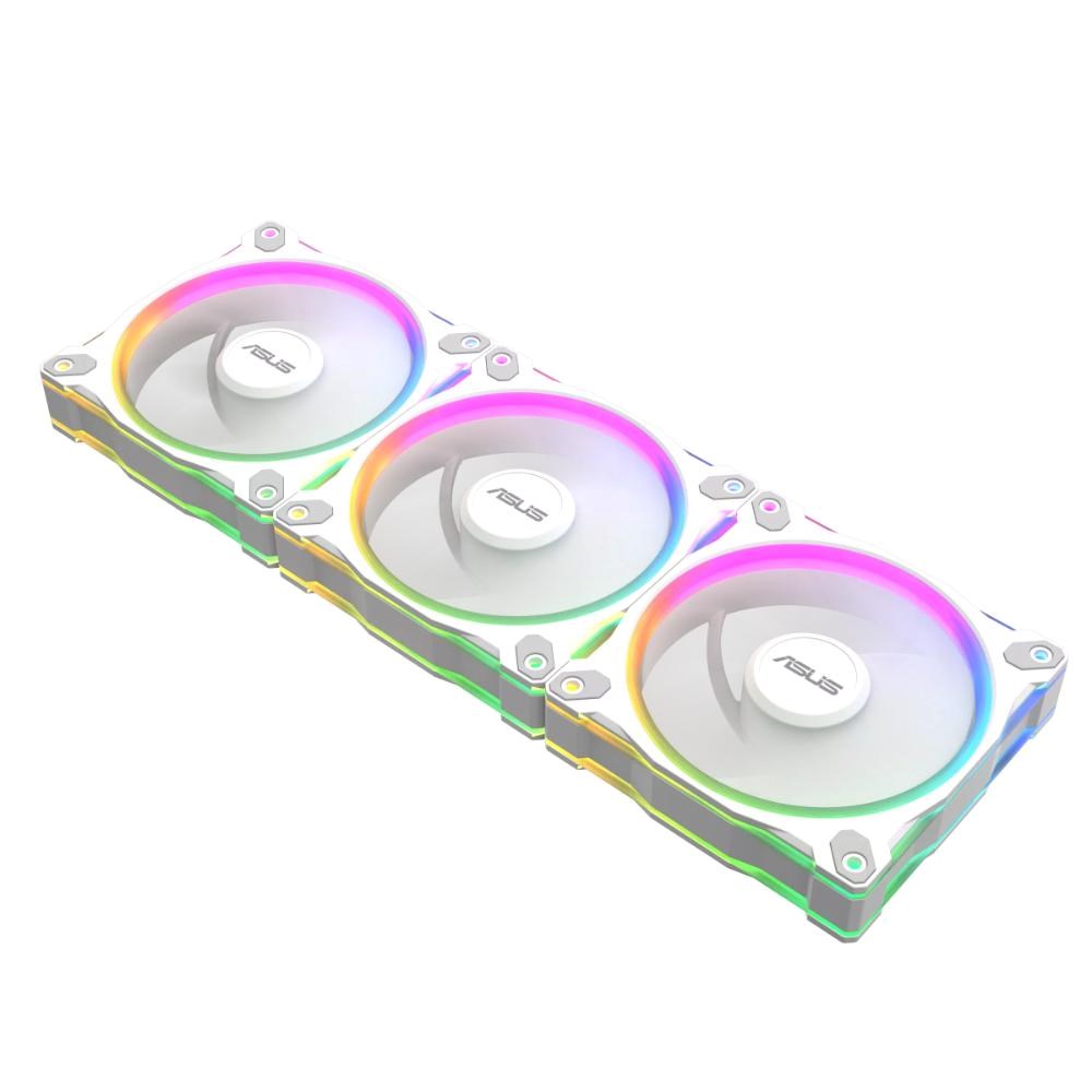 ASUS Ventilátor PRIME MR120 ARGB Reverse, 3x120mm, bílá1 