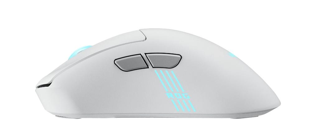 ASUS myš ROG Keris II Origin, bezdrátová herní myš, bílá1 