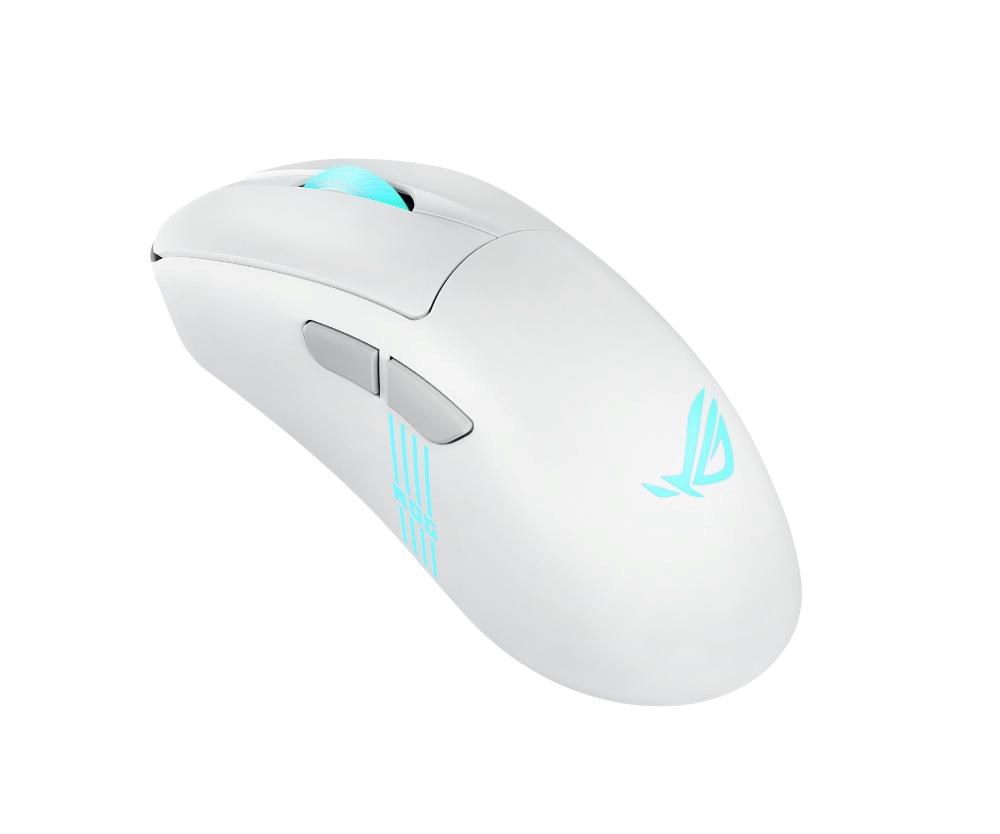 ASUS myš ROG Keris II Origin, bezdrátová herní myš, bílá5 