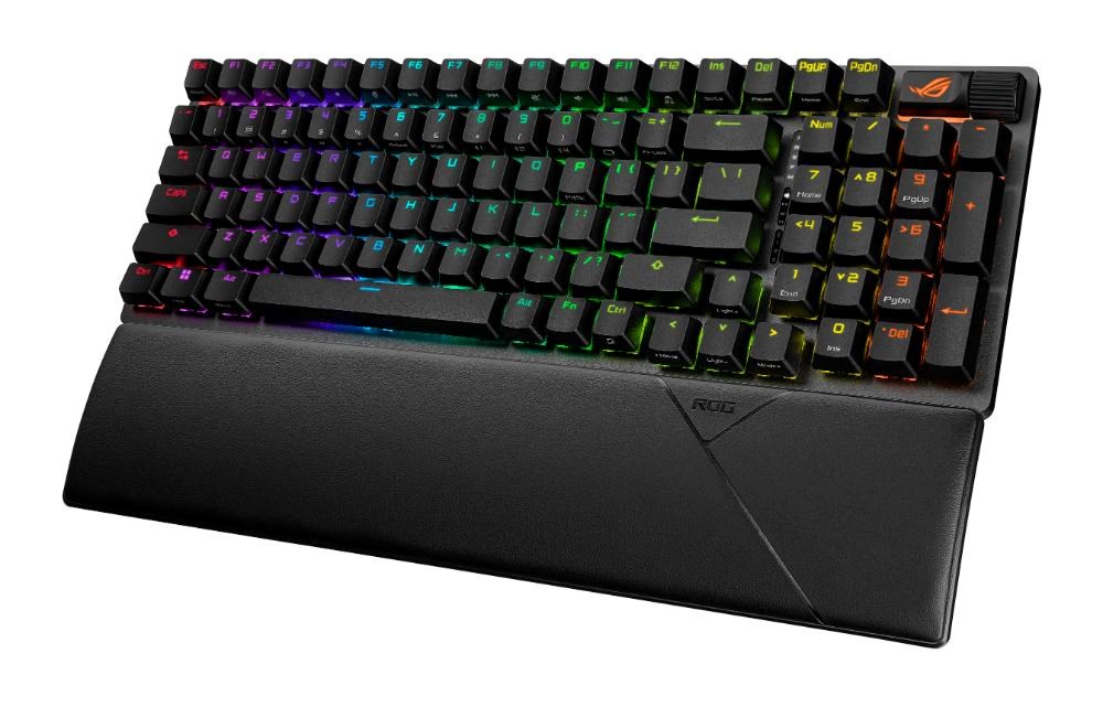 ASUS klávesnice ROG STRIX SCOPE II X,  mechanická,  drátová,  ROG NX Snow V2,  CZ/ SK5 