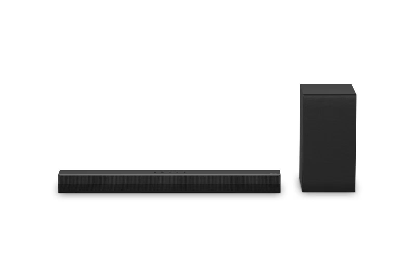 LG DS40T soundbar 300 W,  2.1.,  AI Sound Pro,  pro TV 42" a více
