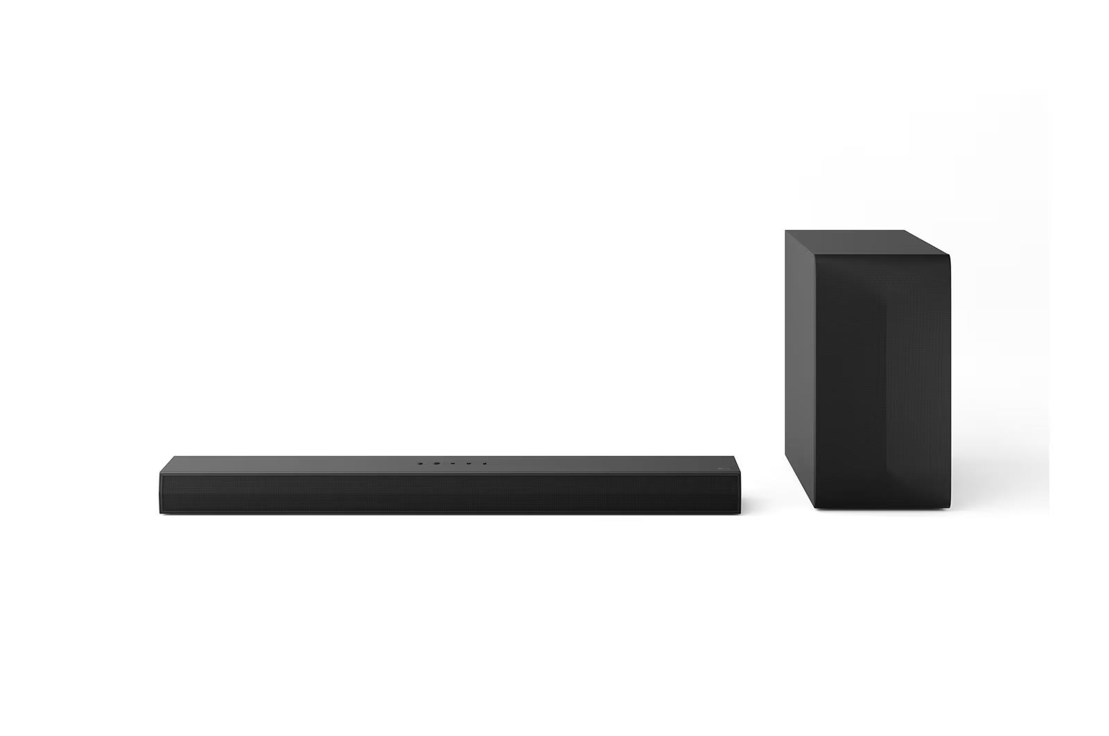 LG S60T soundbar s 3.1 kanálovým prostorovým zvukem,  340 W,  Dolby Digital