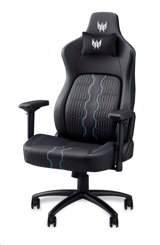 ACER herní křeslo/židle Predator Rift Pro,4D područky,zádová opěrka,otočná konstrukce,Black2 