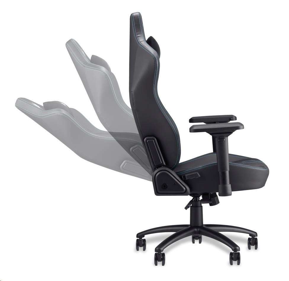 ACER herní křeslo/židle Predator Rift Pro,4D područky,zádová opěrka,otočná konstrukce,Black6 