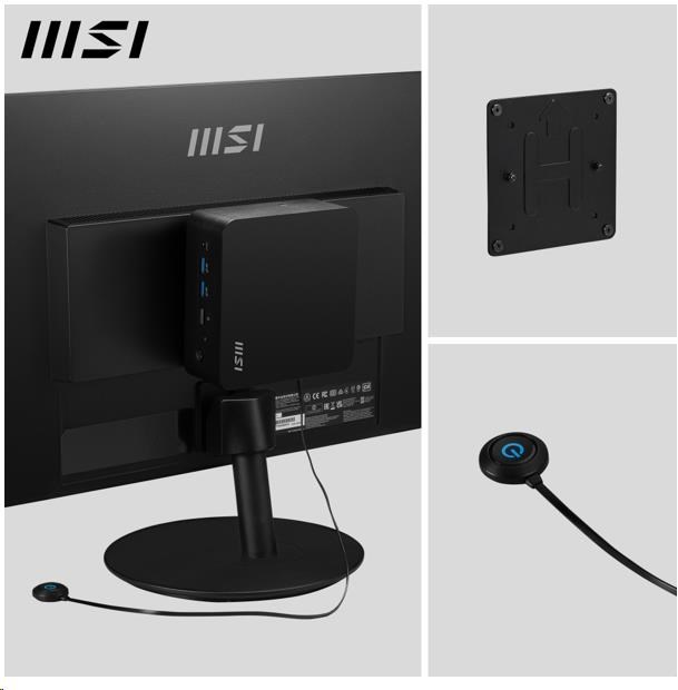 MSI PC Cubi NUC 1MG-238BEU,  Core5-120U,  N/ A,  N/ A SSD,  No OS,  Black8 