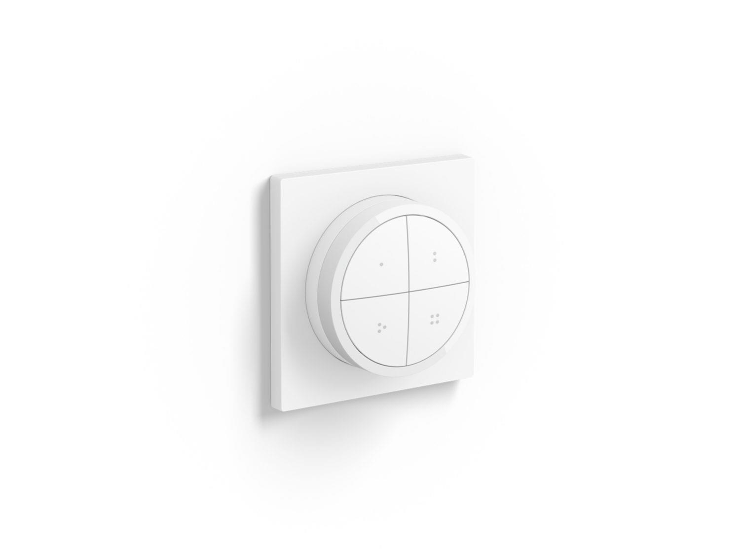 BAZAR - PHILIPS Hue Vypínač Tap - bílá - Poškozený obal (Komplet)2 