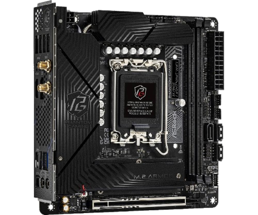ASRock MB Sc LGA1700 B760I Lightning WiFi,  Intel B760,  2xDDR5,  1xDP,  1xHDMI,  mini-ITX3 