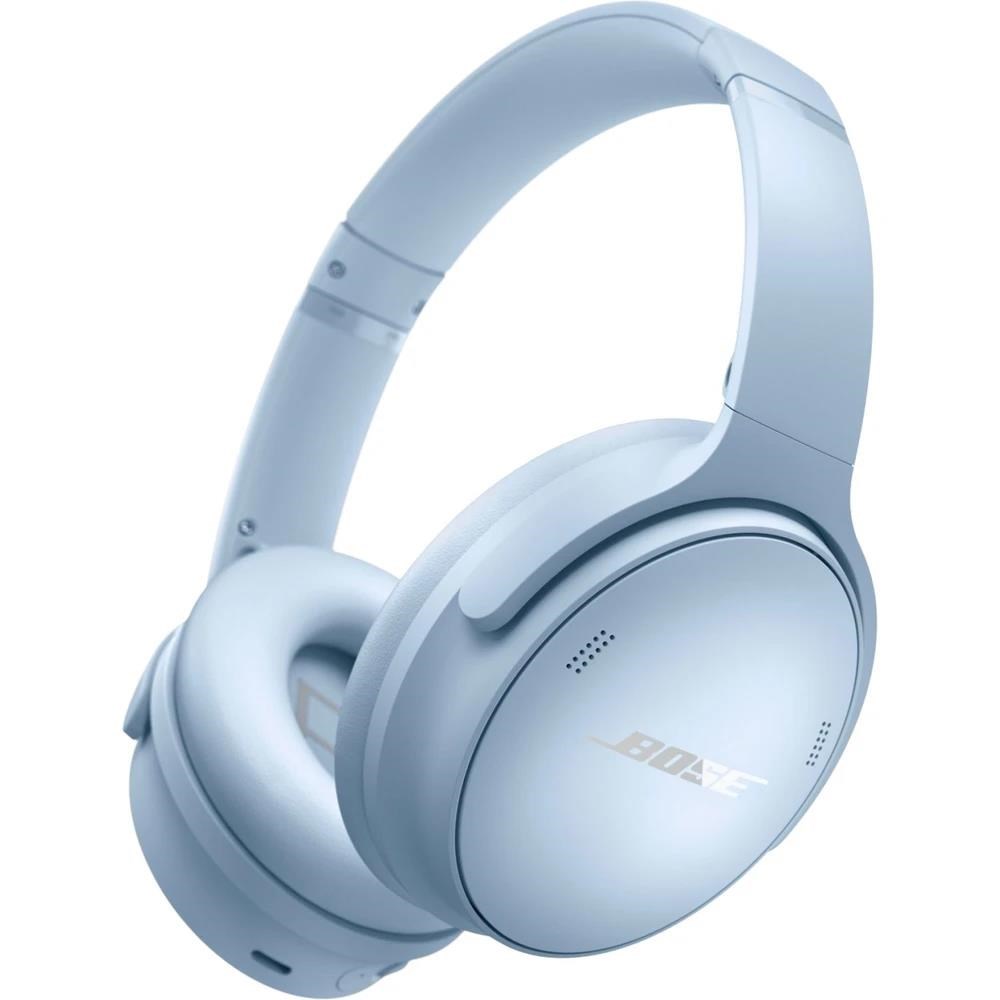Bose QuietComfort sluchátka,  bezdrátová,  přes hlavu,  USB-C,  ANC,  světle modrá
