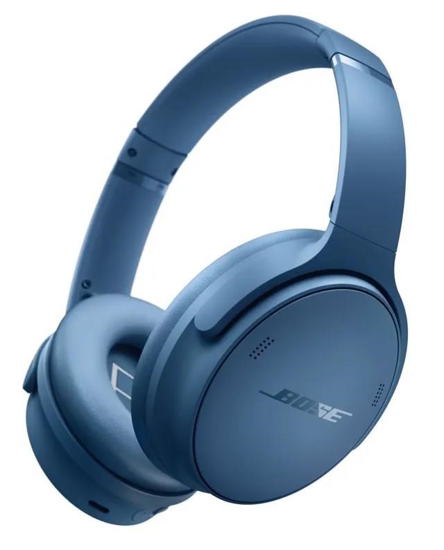 Bose QuietComfort sluchátka,  bezdrátová,  přes hlavu,  USB-C,   ANC,  modrý soumrak