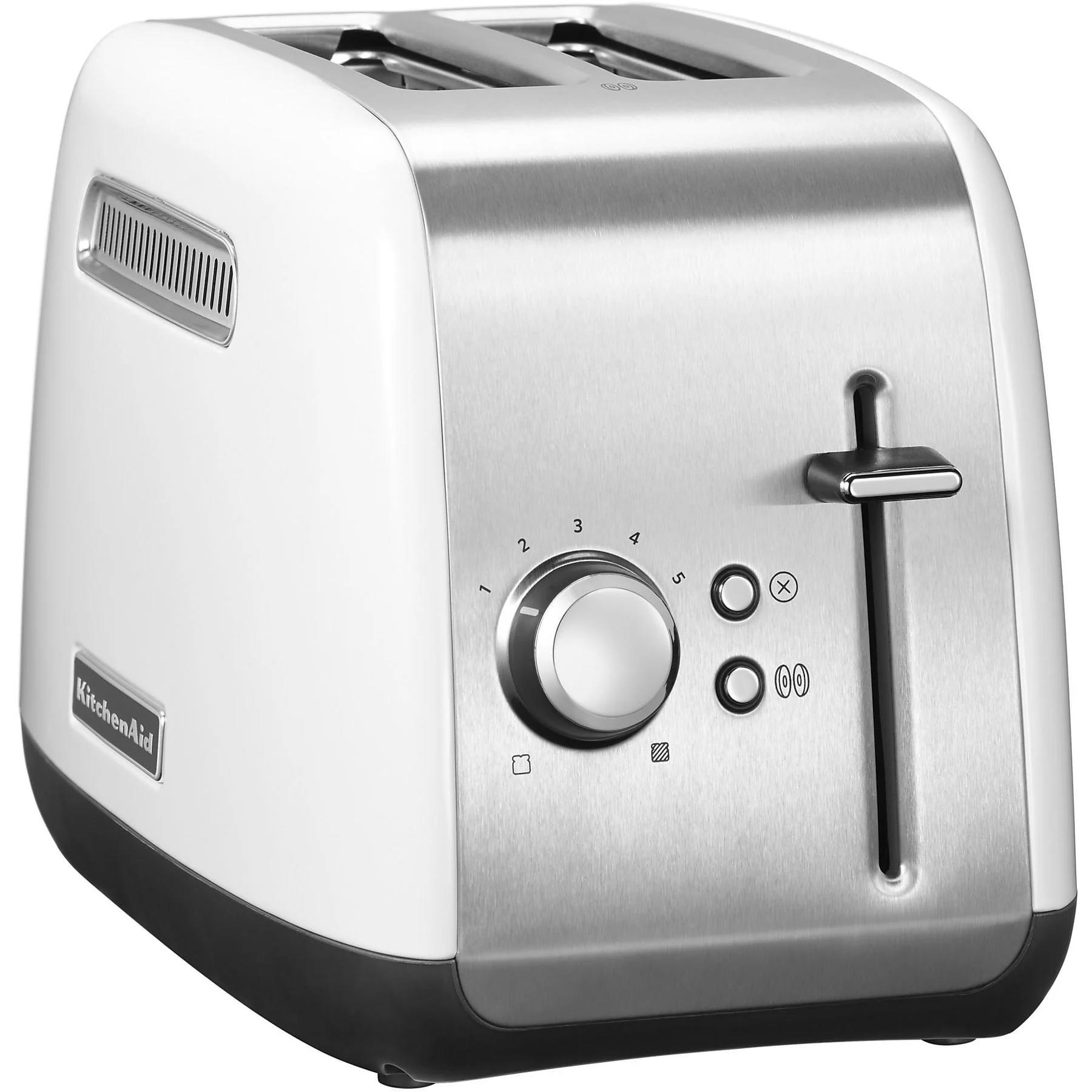 KitchenAid Classic topinkovač, 1100 W, 2 topinky, nastavitelná úroveň opekání, bílá0 
