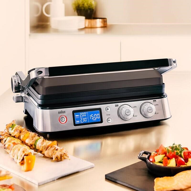 Braun MultiGrill 9 kontaktní gril, 2000 W, 2 teplotní zóny, miska na tuk4 