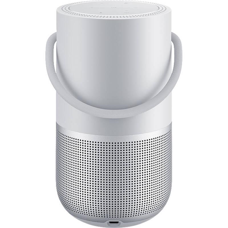 Bose Home speaker Portable přenosný reproduktor, Bluetooth, Wi-Fi, IPX4, stříbrný1 