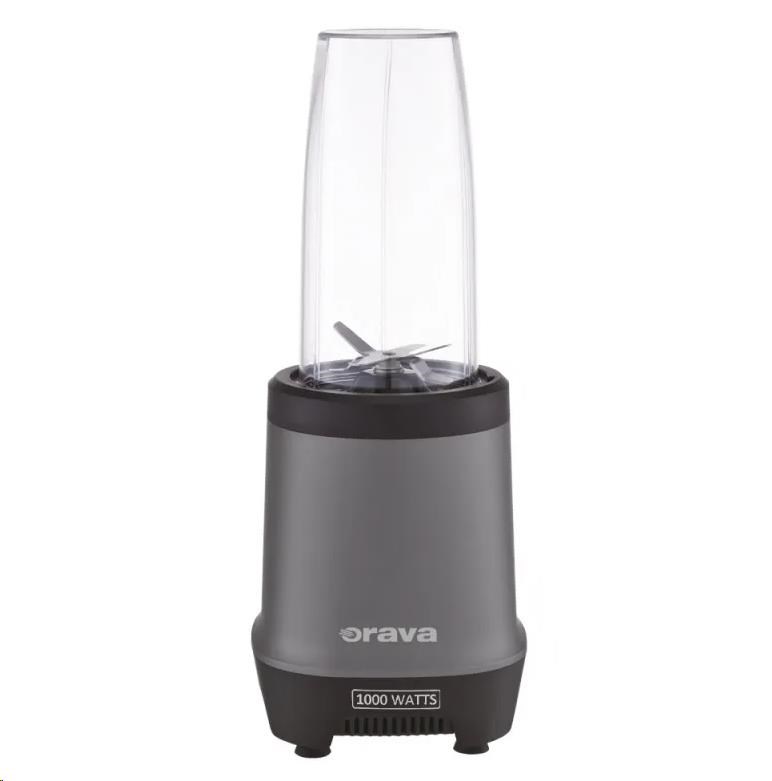 Orava smoothie mixér s 3 nádobami, 1000 W, 2 druhy nerezových nožů1 