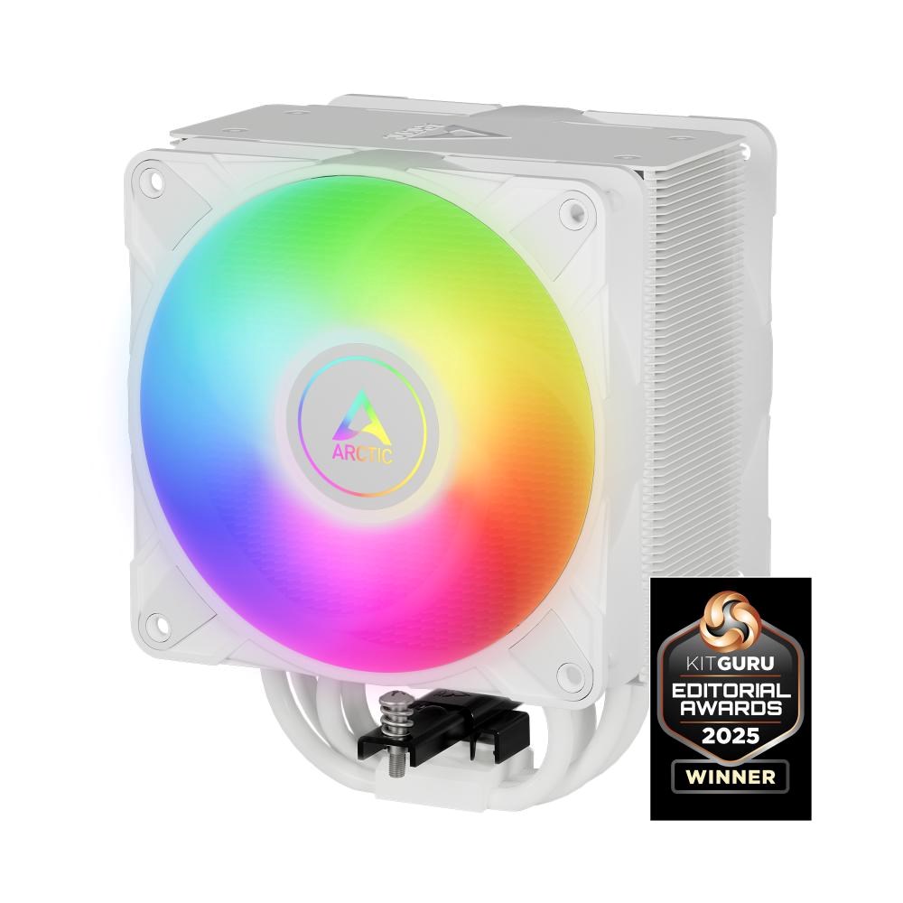 ARCTIC Chladič CPU Freezer 36 ARGB White,  2x120mm,  LGA1851,  AM50 